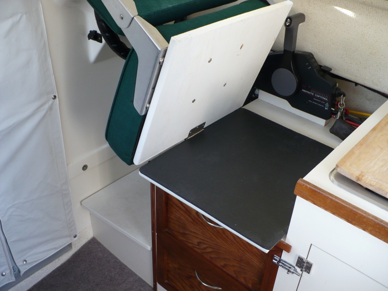 Rotating flip-up seat Modification.