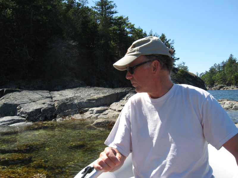 Rowing in Smuggler Cove