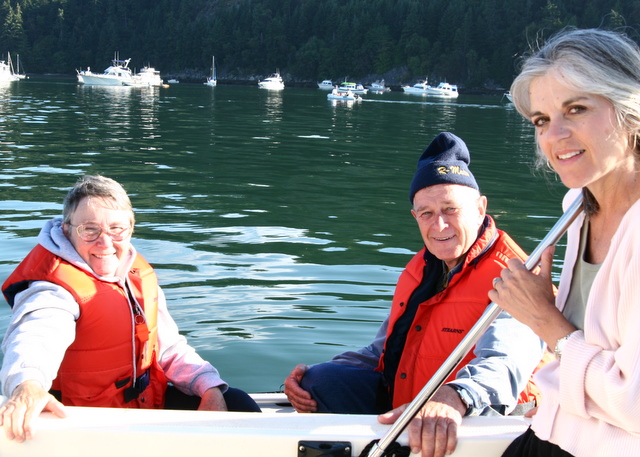 Ruth and Joe (R-MATEY) call on NOOTKA
