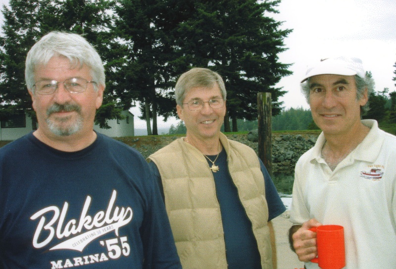 (Ruth/Joe): Fred (Anita Marie), David (Anna Leigh) & Captain Mac (Two Lucky Fish).