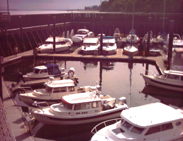 (Ruth & Joe) Saturday morning at Langley - before it really got CROWDED.