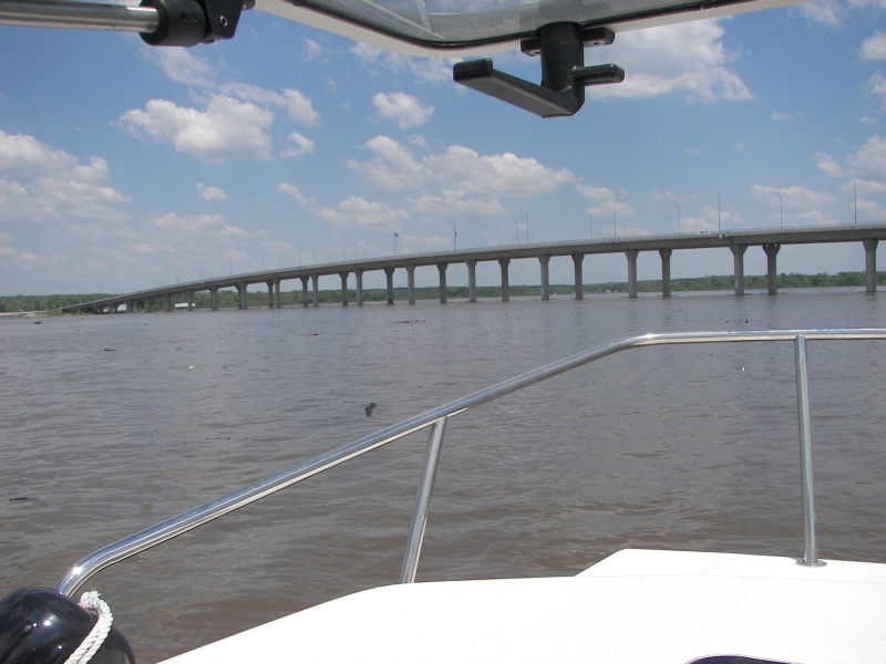 Sailboat Bridge - leads to Grove, OK, on the right.