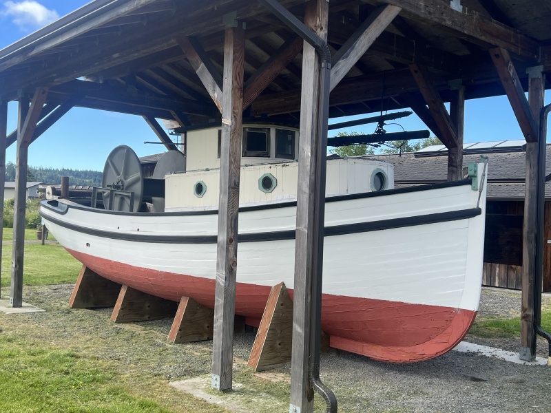 Sally J at Lopez Village Museum