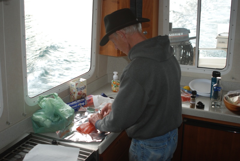 Salmon Dinner cruise up Idaho Inlet