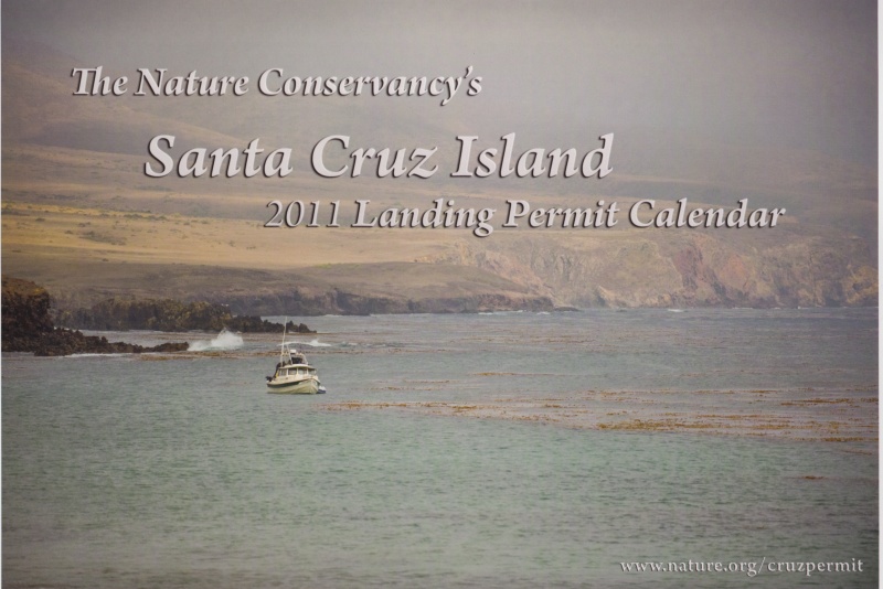 Santa Cruz Island Calander
