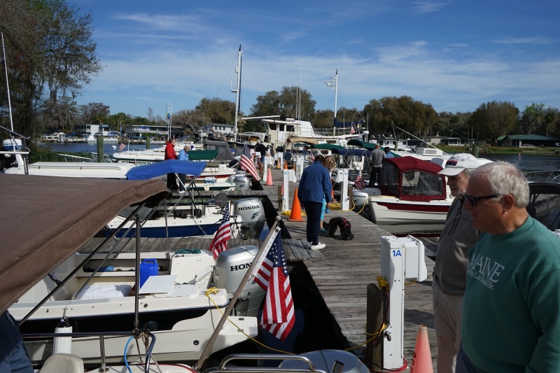 Saturday AM on A dock