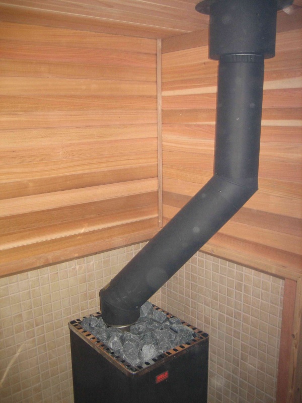 Sauna Construction Winter 2008
