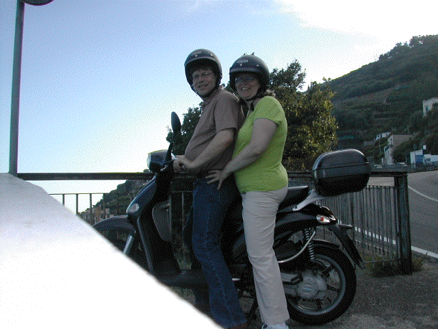 ScooterOnAmalfiCoast