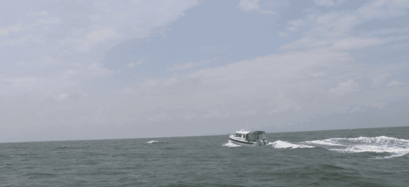 Sea Angel heading for Lankford Gathering