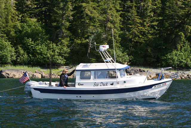 Sea Duck arriving