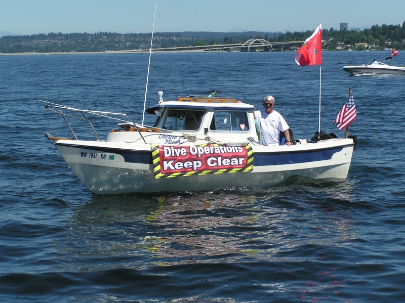 Setting up the course for Seafair 2006