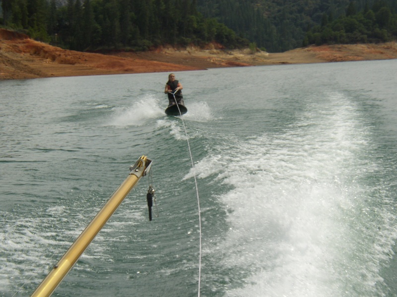 Shelby jumping wake