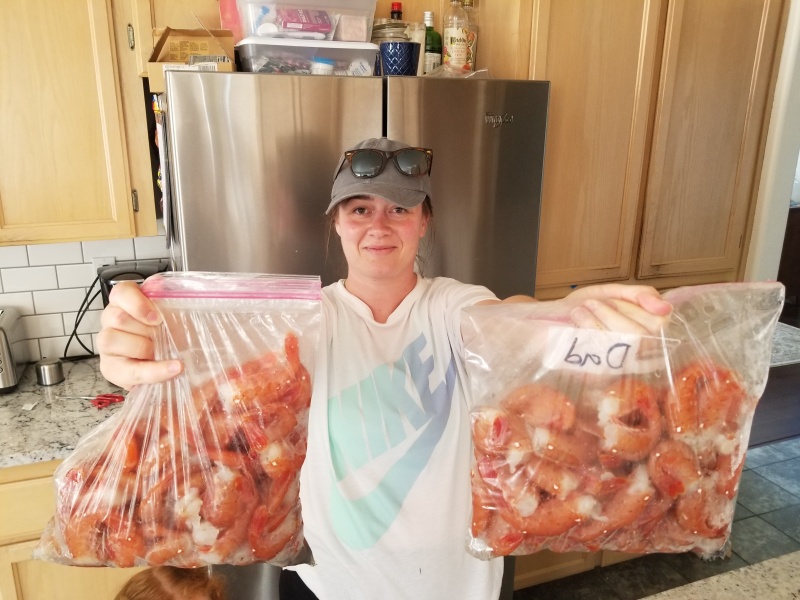 Shrimping 2019 elliot bay
