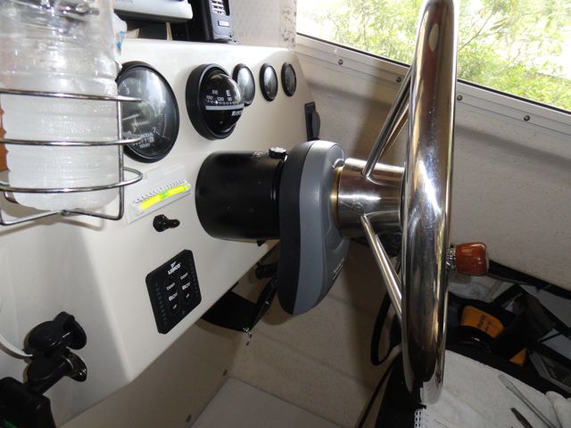Side view of drive unit.