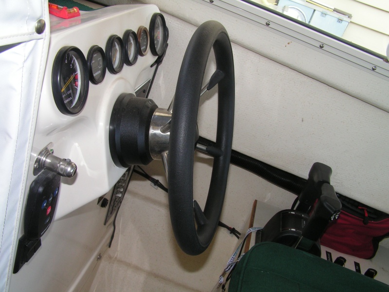 Simrad Bezel in Place