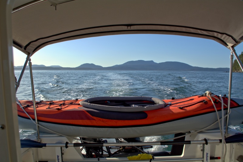 Slow cruising home. Supposed to be a Small Craft Advisory right now. Hmmm.