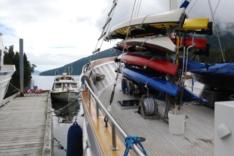 Small cruise ship Ursa Major and Knotty C