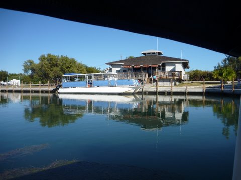 Snorkle boat and concession  area Bahia Honda