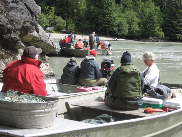 Sockeye Personal Use Fishing on Taku River