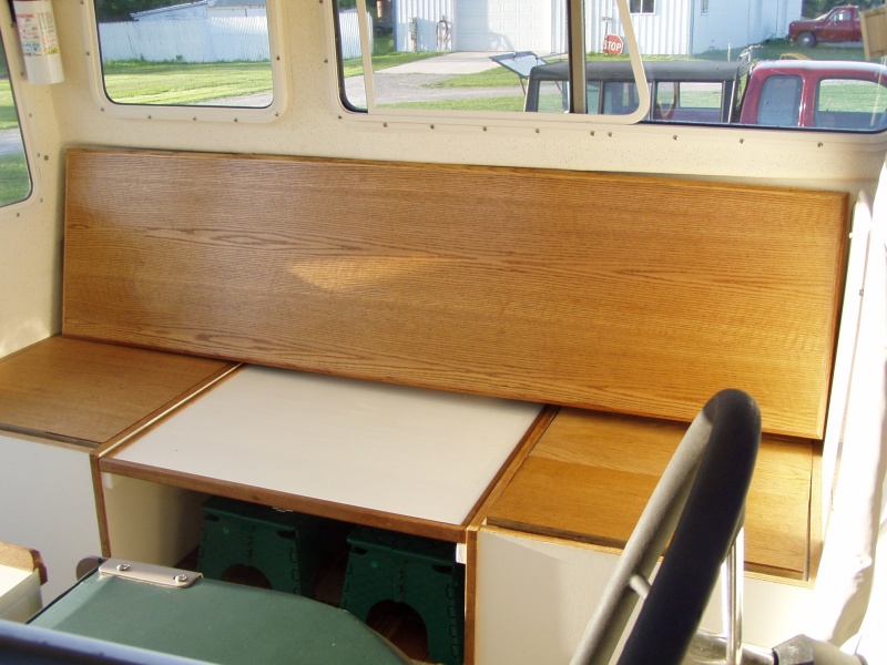 Sofa Seats and Backboard Without Cushions
