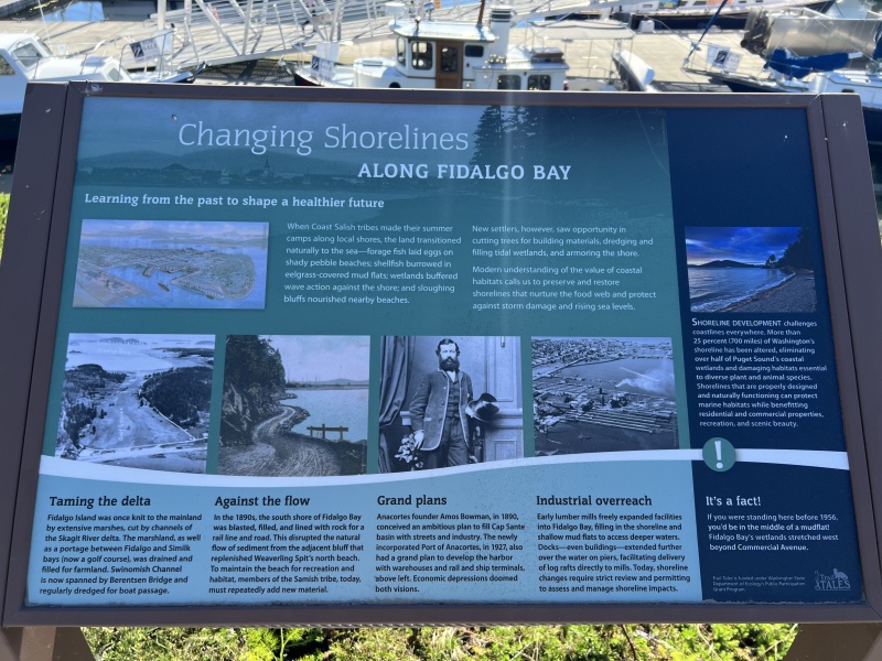Some more interesting information about the Cap Sante Basin