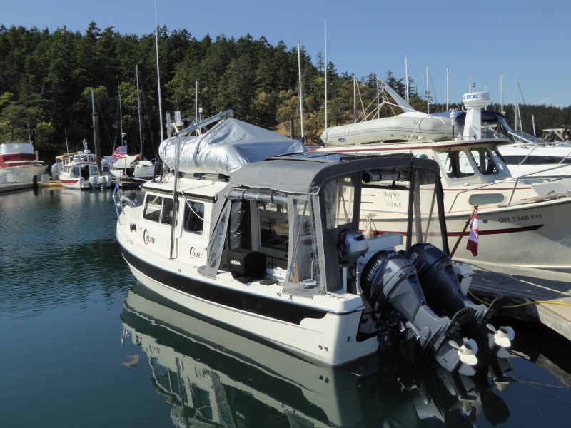 Some of the C-Brats at Friday Harbor on May 20th.  C-Fury has to be the most decked-out 22' Cruiser I've ever seen!