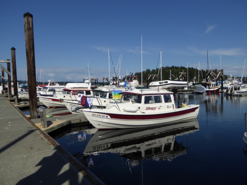 Some of the C-Brats at Friday Harbor on May 20th