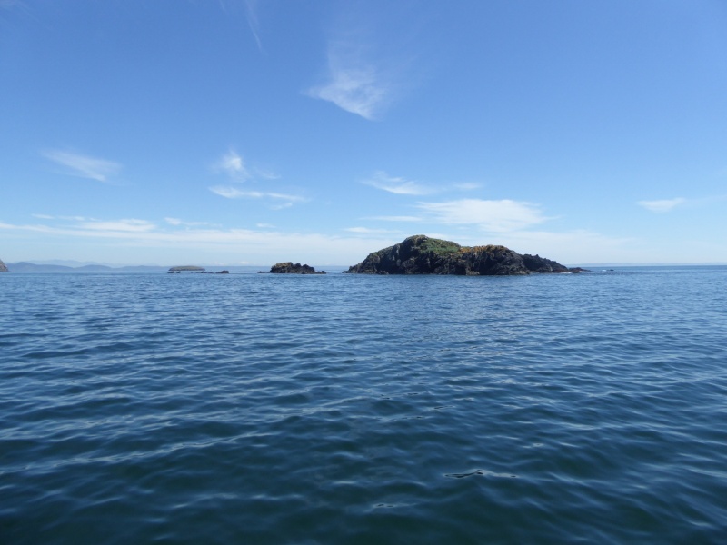 Some of the rocks on the South end of Lopez
