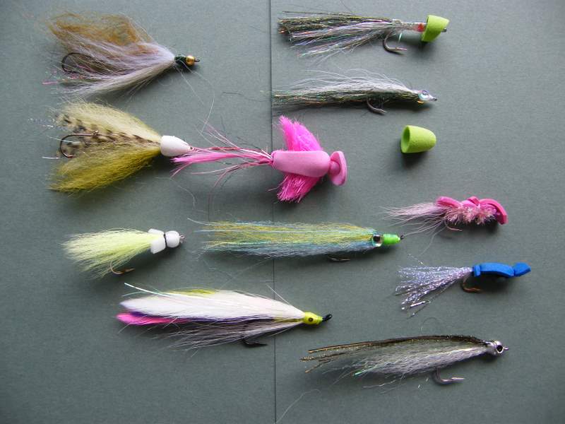 Some top water flies