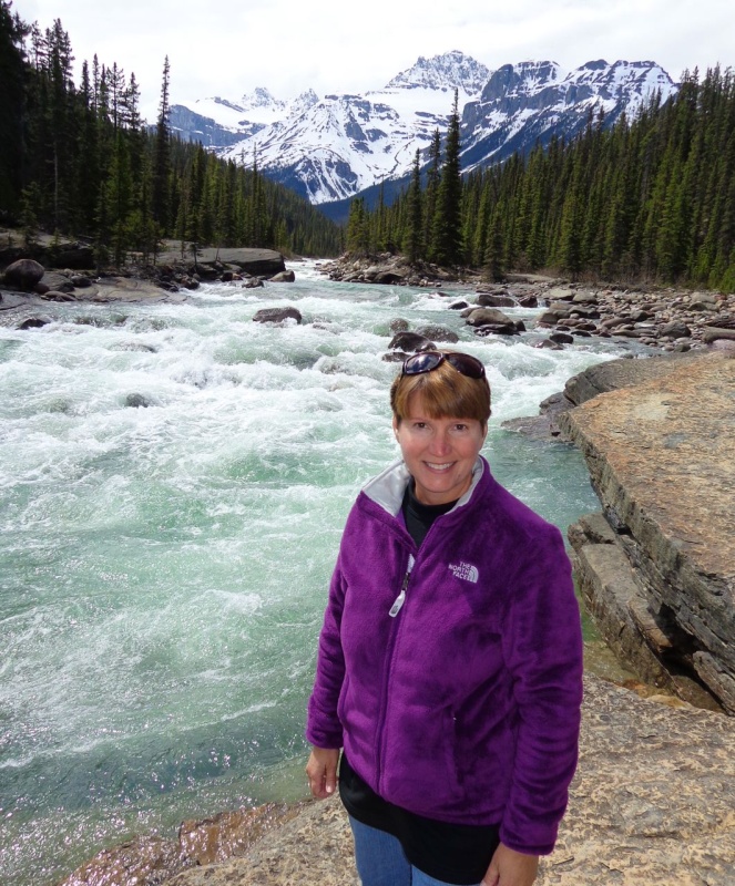 Somewhere along the Icefields Parkway between Lake Louise and Jasper.
