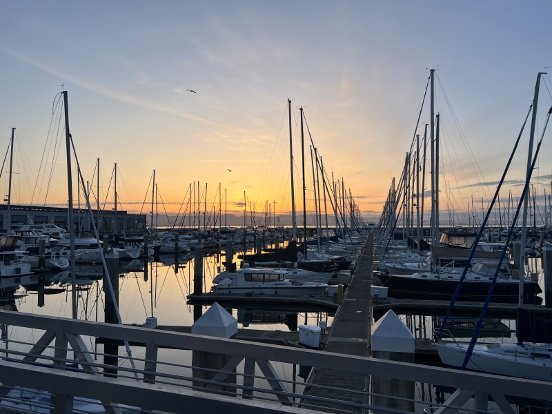 South Beach Harbor Sunrise