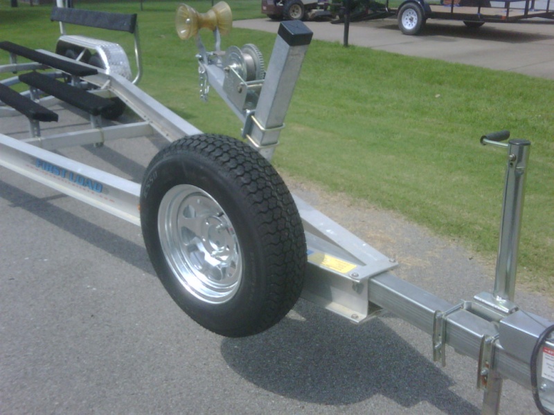 Spare tire & wheel for trailer