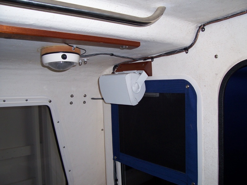 speaker, starboard side