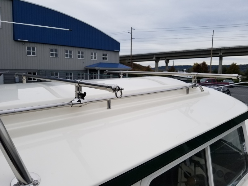 Stainless Steel Roof Rack system
Installed 2015 (removable)