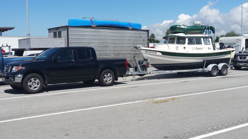 Start of trip.  Tswassen Ferry to Nanaimo
