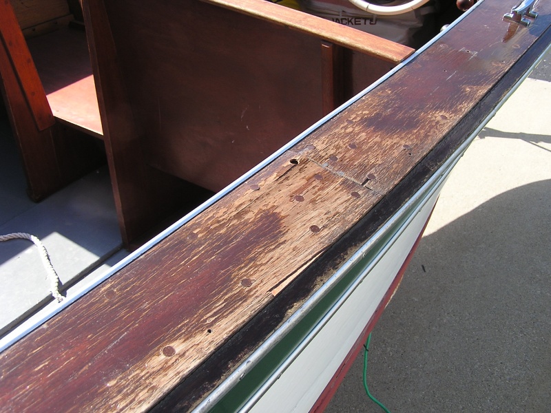 Starting restoration of Barbour Oct 2009