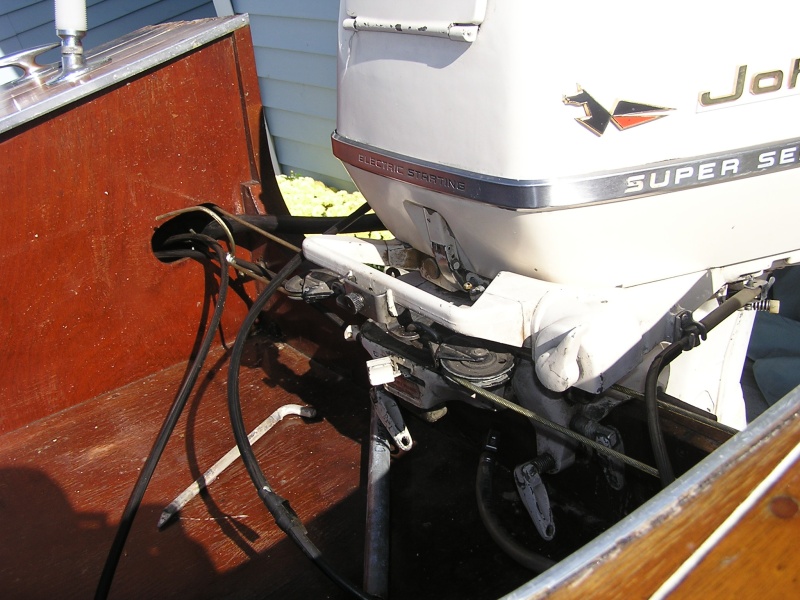 Starting restoration of Barbour Oct 2009