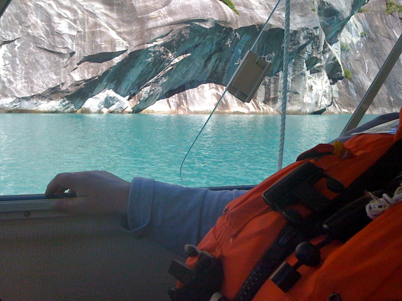 Steep ascending granite domes in Tracy Arm