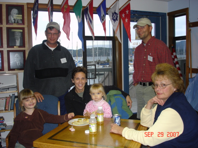 Steve & Beledia (GOYO)
 Amy, Karl and girls
      C-DAISY