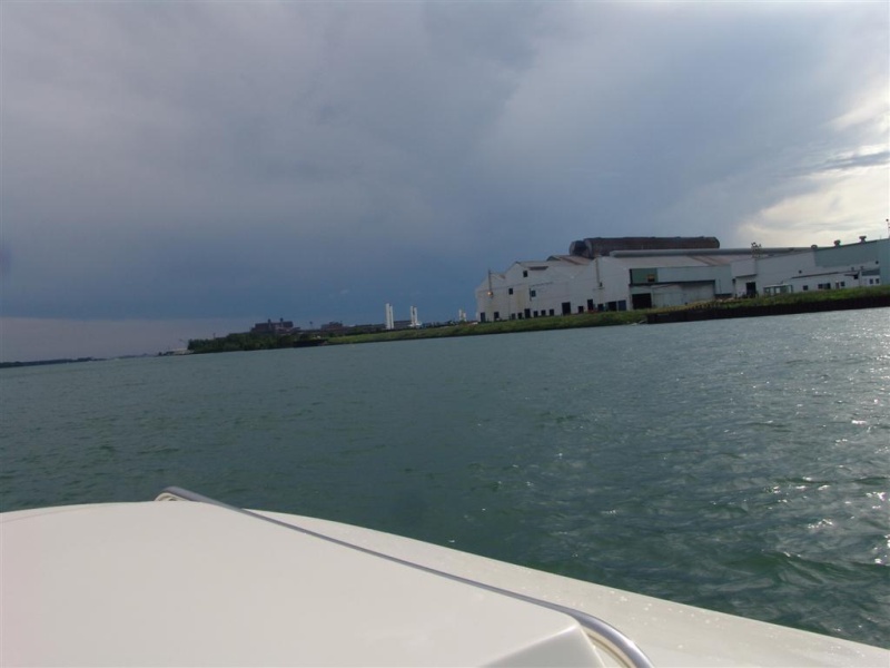 Storm passing to our south.