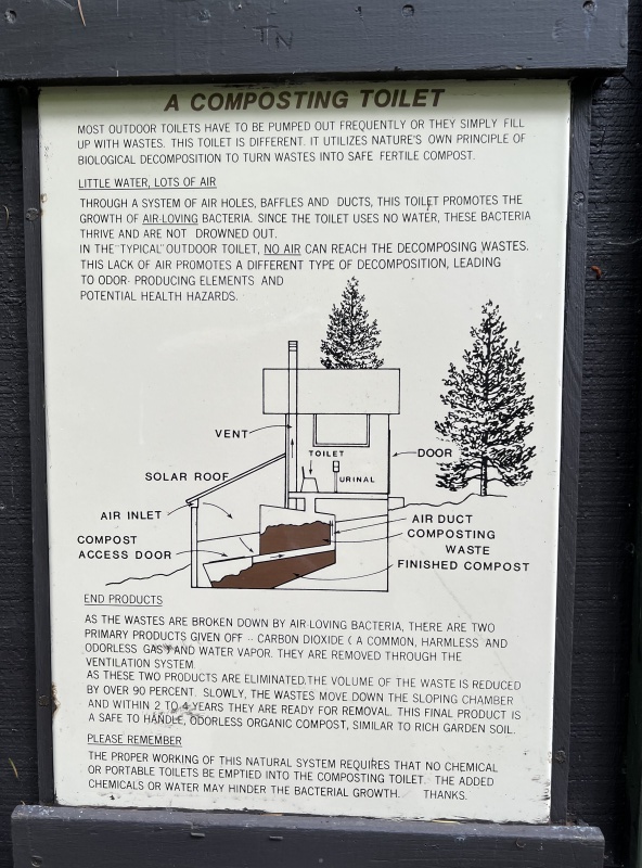 Sucia Island Fossil Bay Composting Toilet