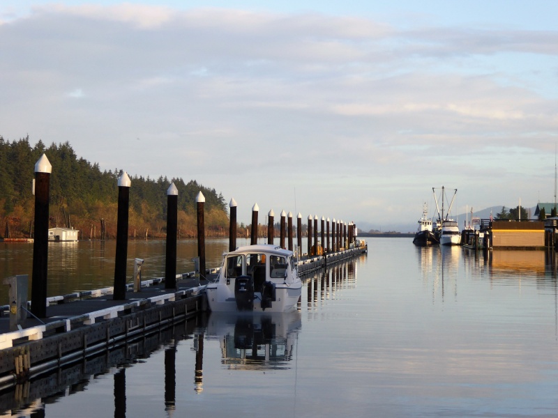 Sunrise in Laconner