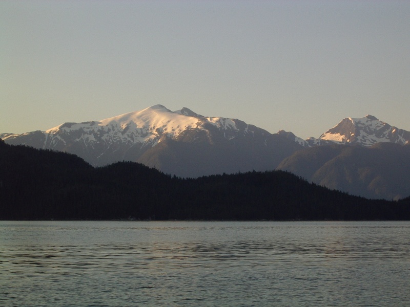 Sunrise on Mt. Harrington, Johnson Channel