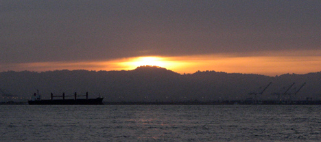 Sunrise on San Francisco Bay