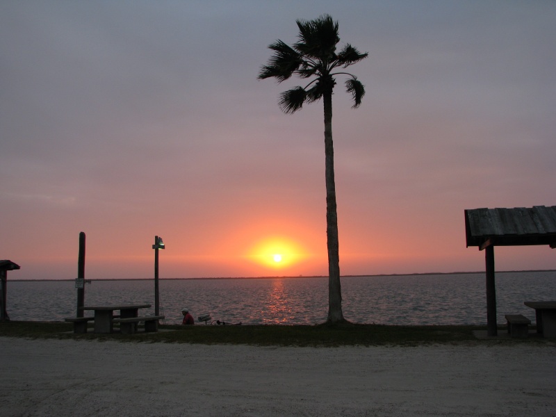 Sunrise on tournament day