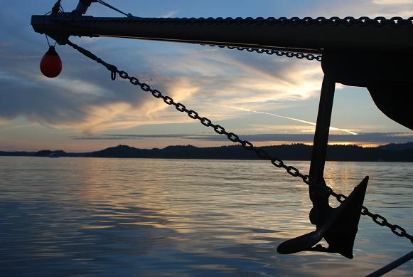 sunset at Prince Rupert