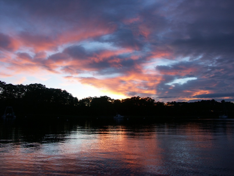 Sunset on the Saco River