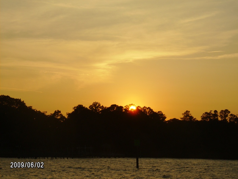 Sunset Whittaker Pointe Marina, NC