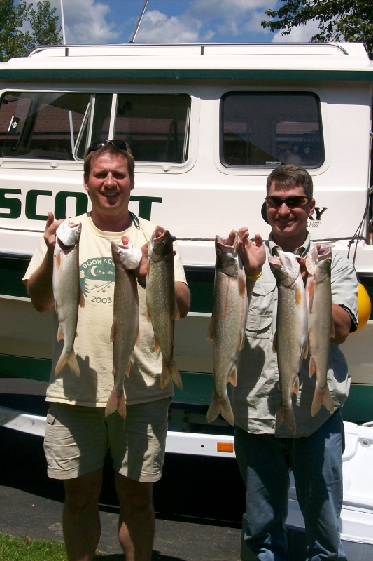 Superior Lake Trout  limit 6-23-08