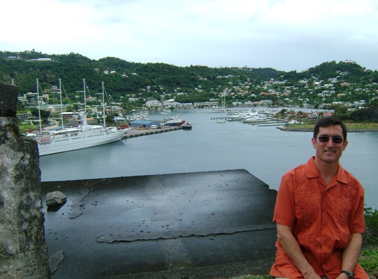Taking a break from the C-Dory life on the island of Grenada.